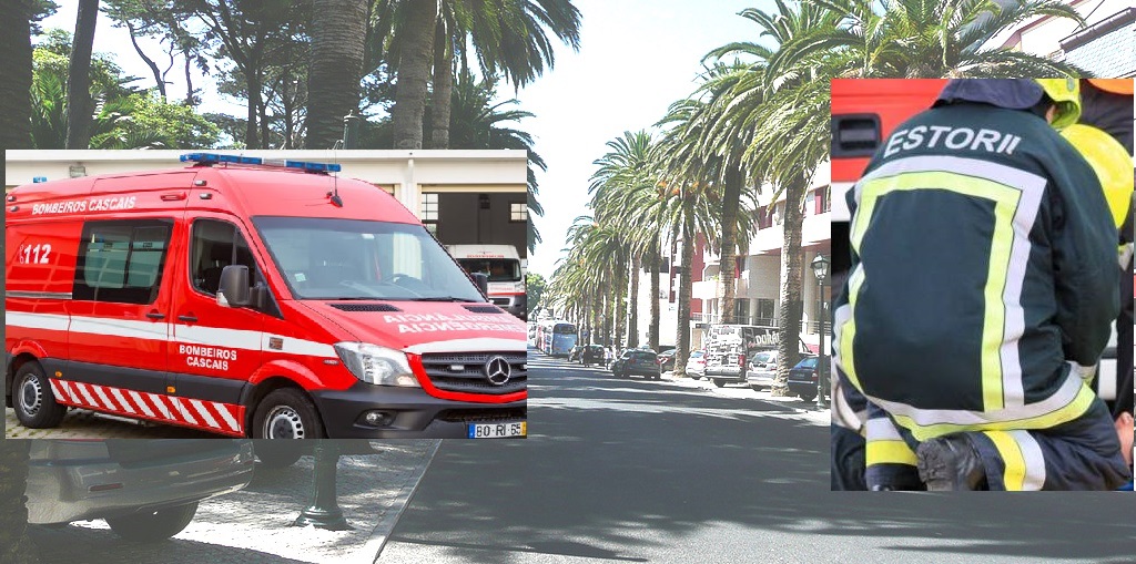 Alerta de granada mobiliza autoridades no quartel dos Bombeiros Voluntários do Estoril