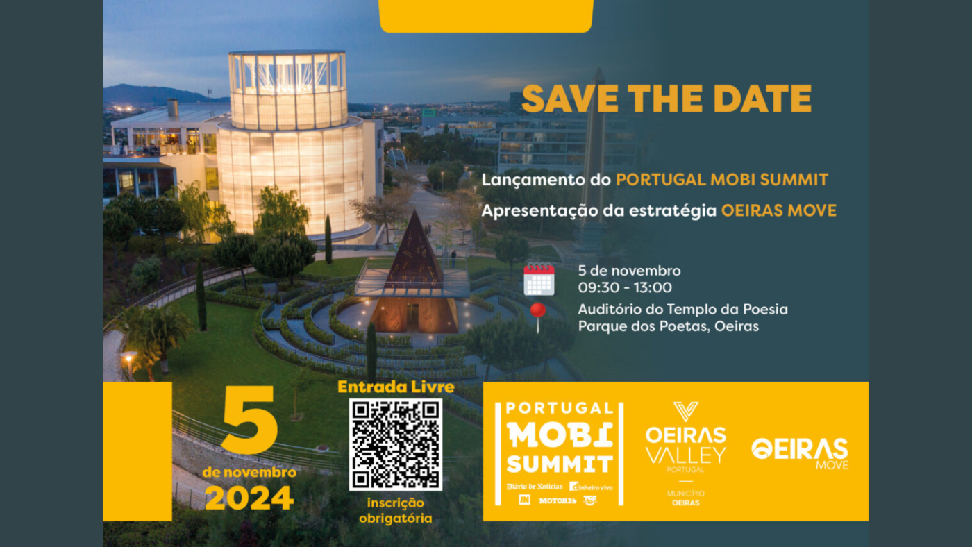 Estratégia de Mobilidade para Oeiras apresentada dia 5 de novembro